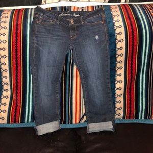 American eagle 3/4 jeans